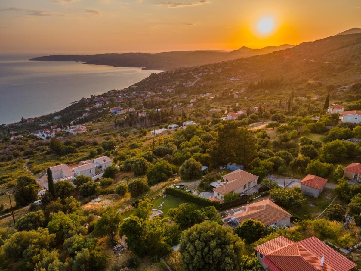 Lourdas Bay View Villa Simotata Exterior photo