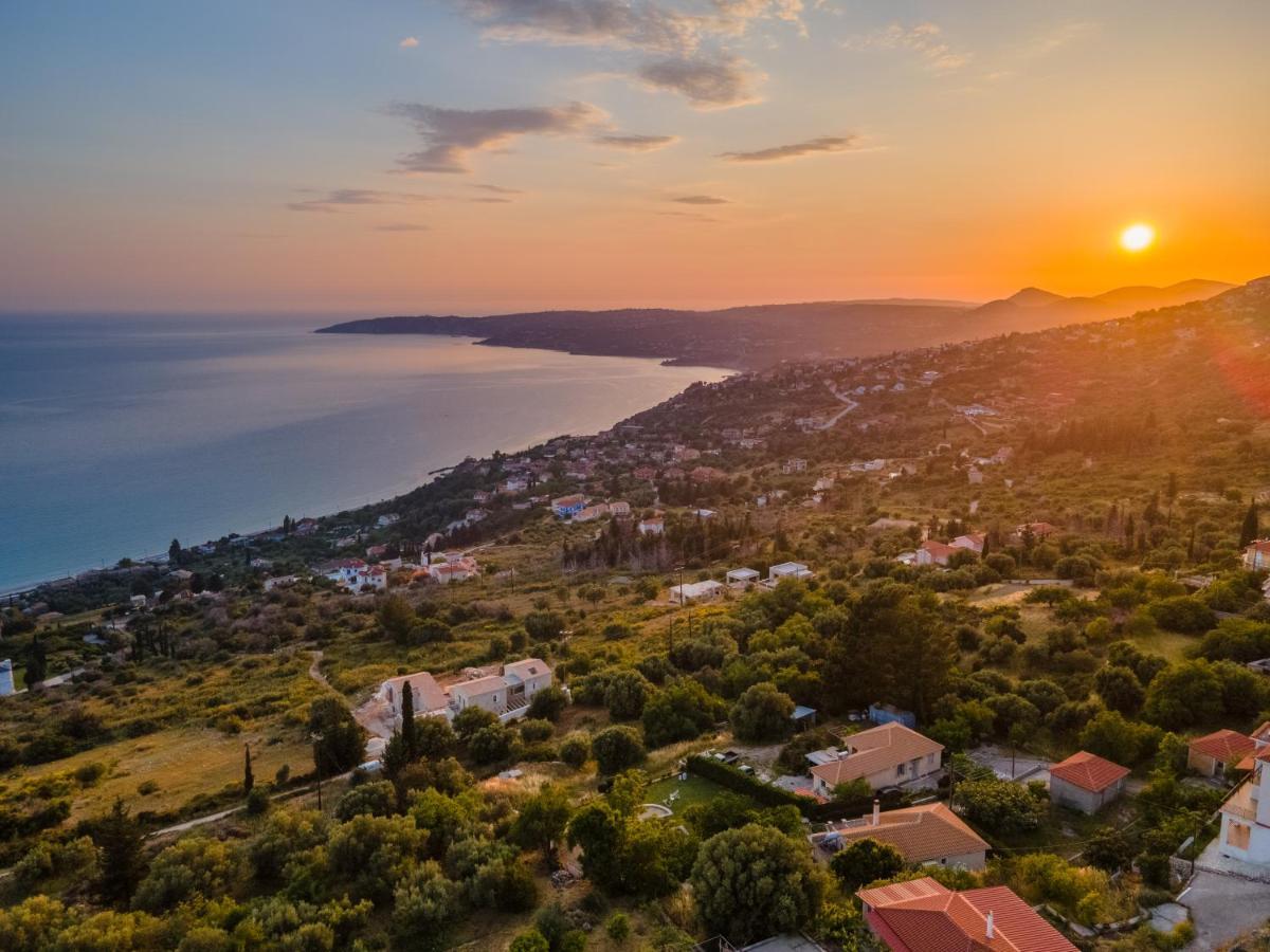 Lourdas Bay View Villa Simotata Exterior photo